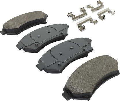 Premium Ceramic Front Brake Pads Compatible - Image 2