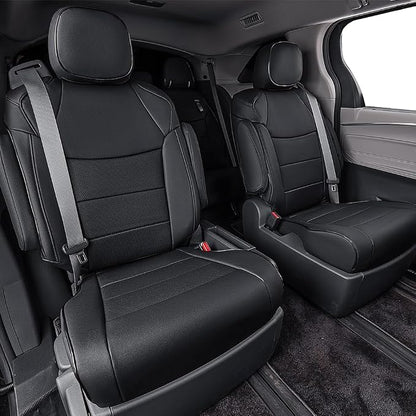 EKR Sienna Seat Covers for 2011-2020 Toyota Sienna XLE, Limited Premium - Image 4