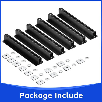 6 Pack Overhead Storage Bin Rack, Ceiling Racks - Image 7