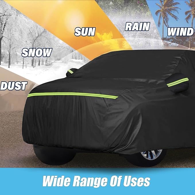 Waterproof Car Covers for 2007-2023 Chevrolet Tahoe/Cadillac Escalade/GMC Yukon - Image 7