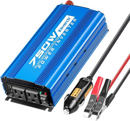 750 Watt Power Inverters DC 12V to 110V AC Converter by kinverch