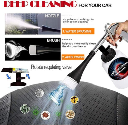 Car Interior Cleaner, Auto Detail Tools Car Detailing Kit High Pressure Car - Image 2