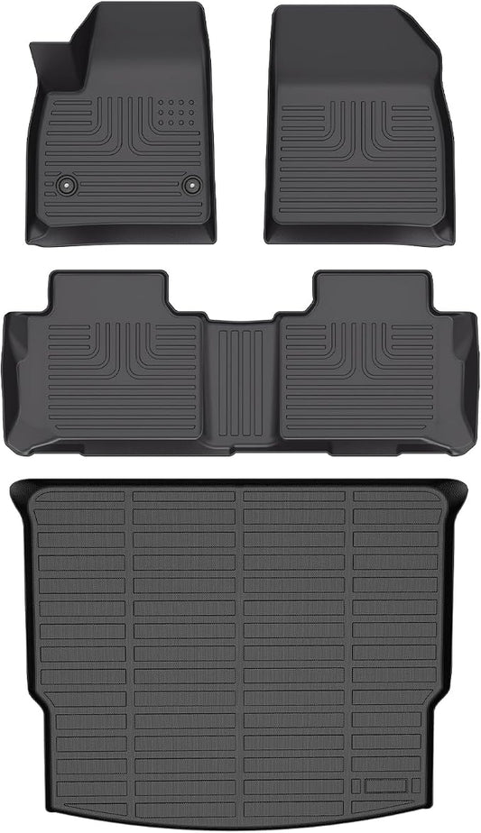 Wayhigh-All Weather Floor Mats & Cargo Liner Set by Wayhigh