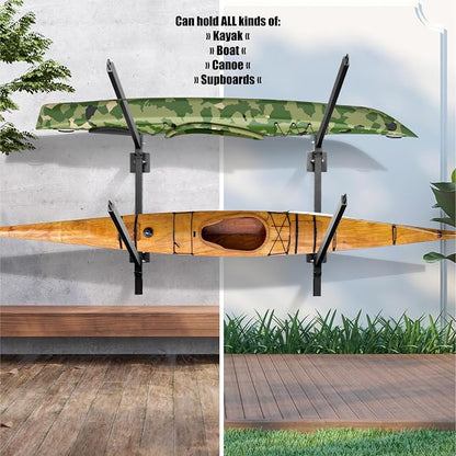 Kayak Storage Rack, Heavy Duty Freestanding Sup Storage Stand - Image 6