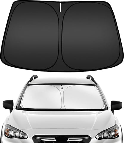 ARISMOTOR Windshield Sun Shade for S-ubaru Crosstrek 2018-2023, Custom Fit by ARISMOTOR