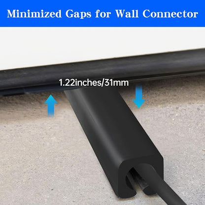 EV Charger Cable Protector, Garage Door Pass Through, Electric Car Charging - Image 3