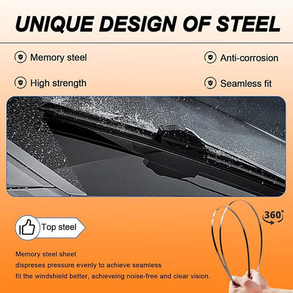 HULADAED® 24'' 21'' 10'' Windshield Wipers Replacement - Image 2