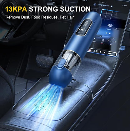 Car Cordless Handheld Vacuum, 13000PA Suction, 4-in-1 Blow & Suction, - Image 2
