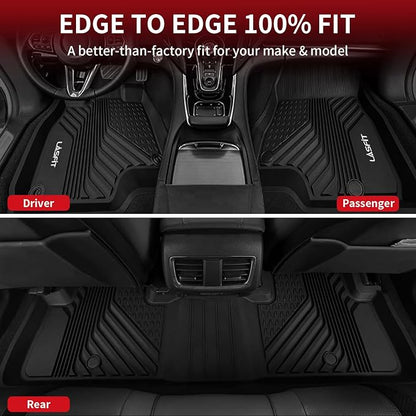 LASFIT Floor Mats for Acura RDX All Weather Floor Liner TPE Custom Fit 1st & - Image 6