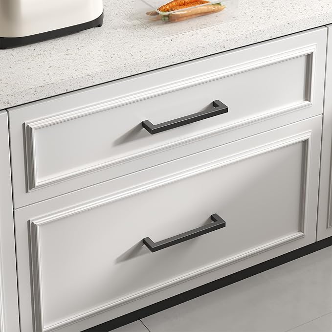 goldenwarm 100 Pack 5 Inch Black Cabinet Handles - Image 3