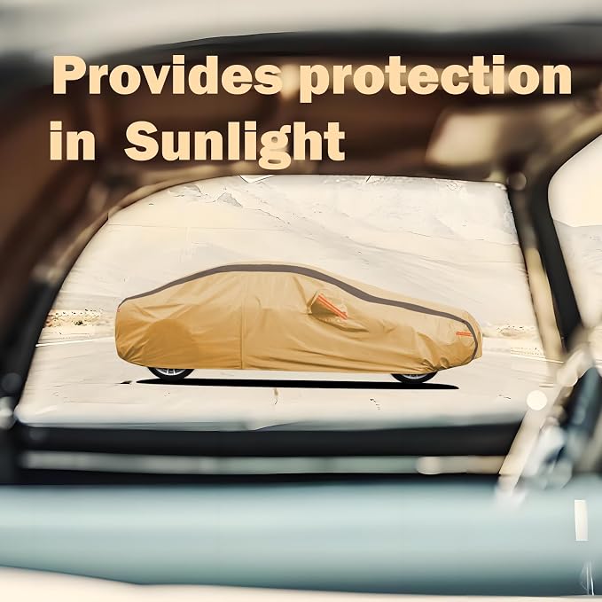 Prius Car Cover Waterproof All Weather Compatible - Image 3