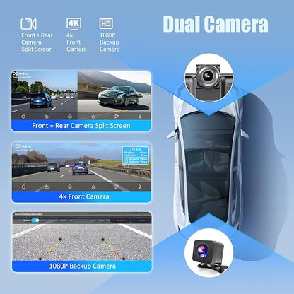 Wireless Carplay Screen, 10.26"Portable Car play & Android Auto Touch Screen - Image 5