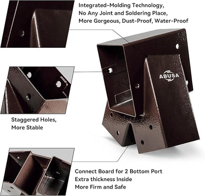 Heavy Duty Swing Sets Brackets Including 2 A-Frame Swing Set Brackets and 4 - Image 2