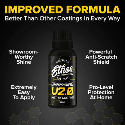 Ethos Handcrafted Car Care Graphene Matrix Coating - Image 3