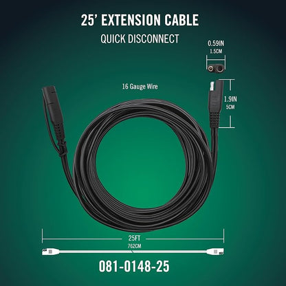 Battery Tender 25 Foot Extension SAE Cable - Image 2