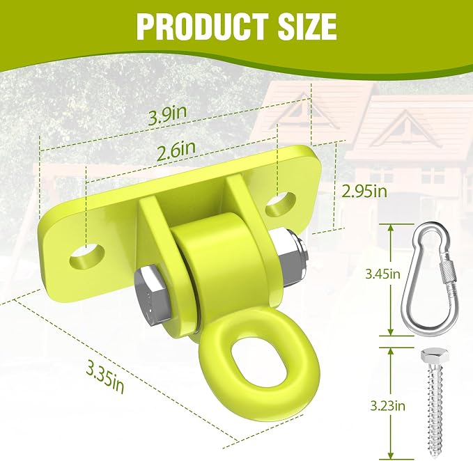 Heavy Duty Swing Hangers, Porch Swing Hanging Kit - Image 5