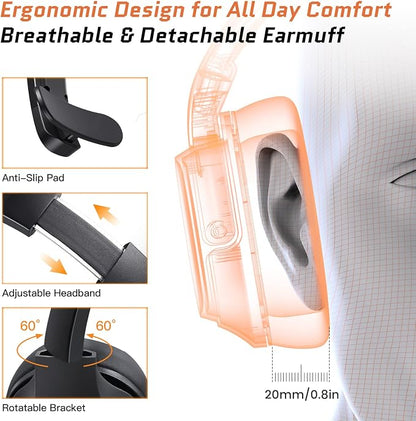 Trucker Bluetooth Headsets, Wireless Headset - Image 5