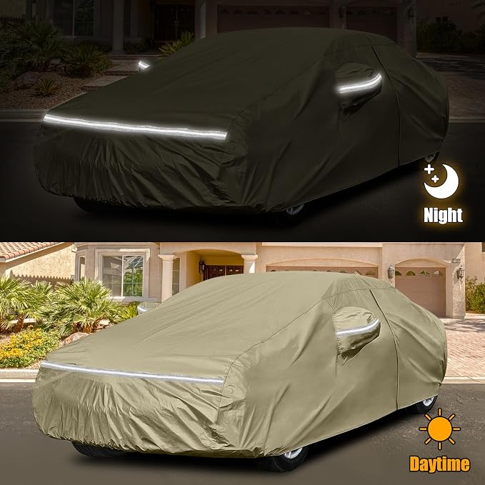 Waterproof Car Covers Replace for 1994-2025 Ford Mustang, Windproof Bands for - Image 6