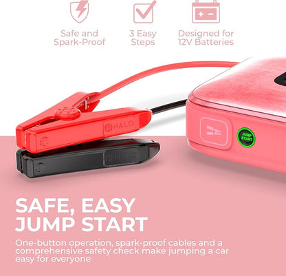HALO Bolt Ultimate 3 Portable Car Battery Jump Starter | 130 PSI Air Compressor - Image 5