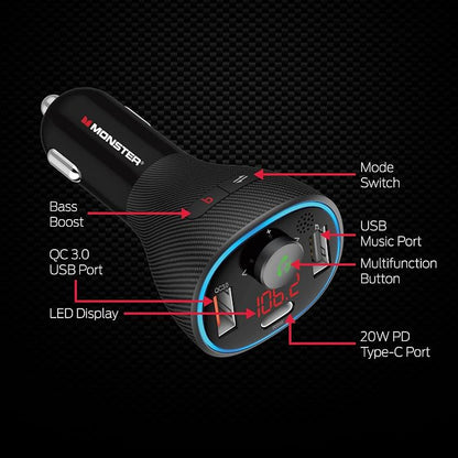 Monster Bluetooth FM Transmitter - Image 2