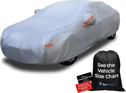 EzyShade 10-Layer Car Cover Waterproof All Weather. See Vehicle Size-Chart by EzyShade