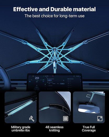 Upgrade Nmoiss Windshield Sun Shade Umbrella - Image 7