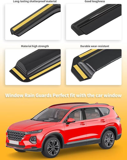in-Channel Window Rain Guards Fit - Image 8