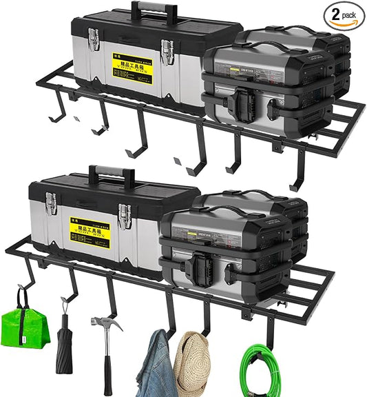 Garage Wall Shelving, 1X4 ft Garage Storage Rack, Heavy Duty Wall Mounted by Colinktool