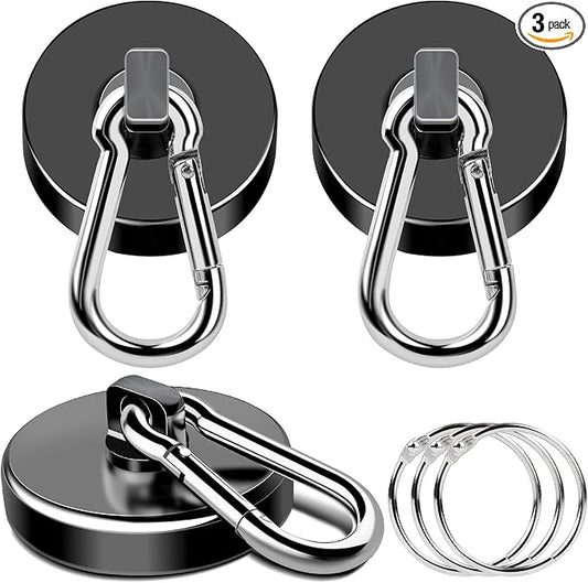 MIKEDE Magnetic Hooks, 150LB Neodymium Magnets Heavy Duty by MIKEDE