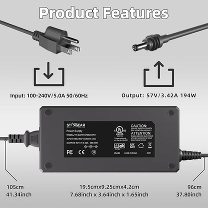 Starlink Gen 3 Power Supply, 195W AC to DC Charger - Image 3