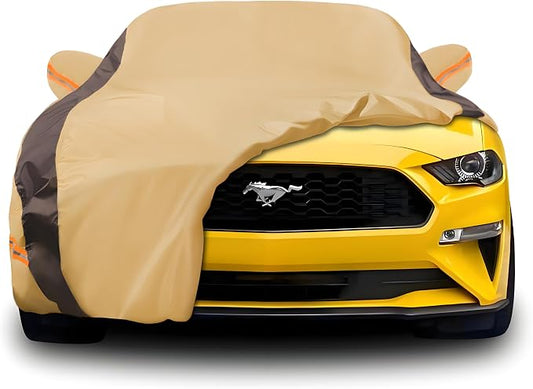 Mustang Car Cover Waterproof All Weather Compatible by FSGRICH