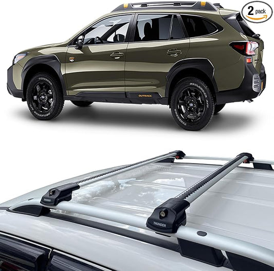 Roof Racks Cross Bars for Subaru Outback Wilderness 2024 2025 Cargo Carrier by CATCHUSA