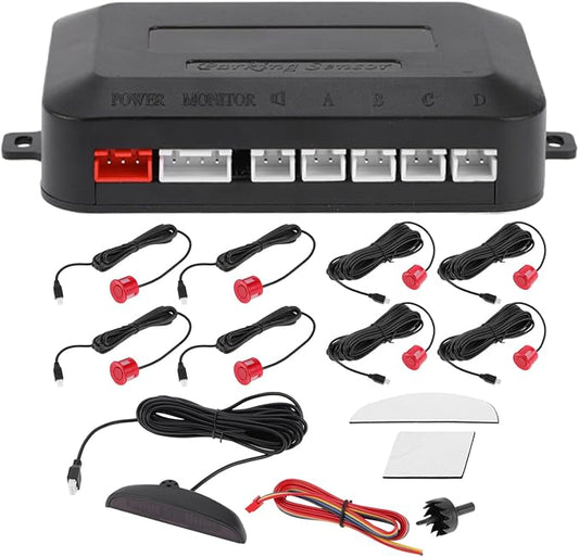 Motoforti Universal Car Auto Vehicle Reverse Backup Radar System Reverse by MOTOFORTI