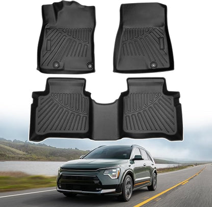 Powerty Floor Mats for 2023-2025 Kia NIRO & Hybrid & HEV by Powerty