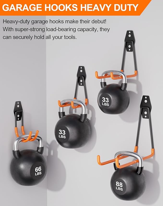 QcoQce 11 Pack Garage Hooks Heavy Duty - Image 3