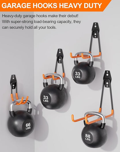 QcoQce 11 Pack Garage Hooks Heavy Duty - Image 3
