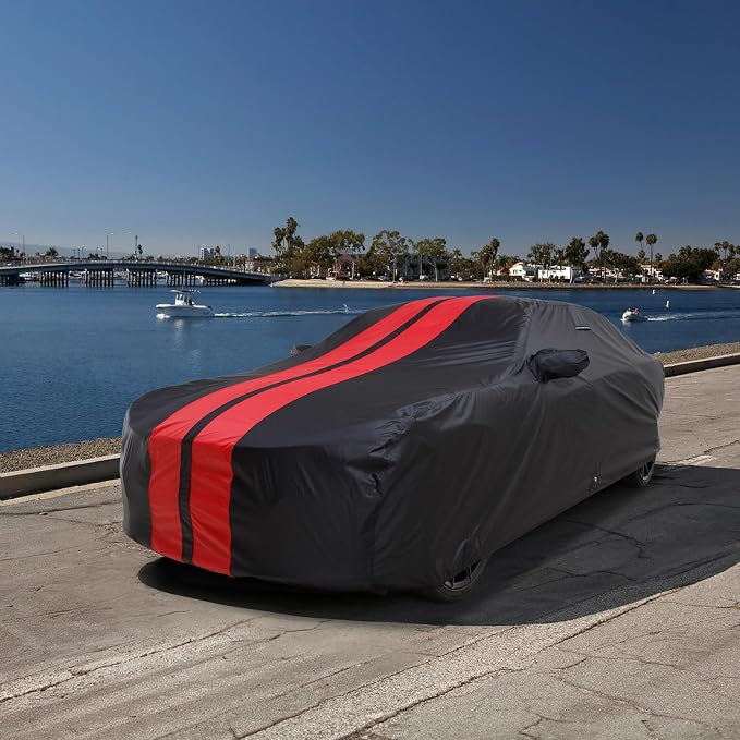 iCarCover Custom Car Cover for Chevy Prizm Waterproof All Weather Rain Snow UV - Image 7