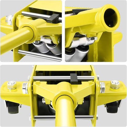 DNA MOTORING Low Profile Hydraulic Trolley Service/Floor Jack, 3 Ton Capacity - Image 6