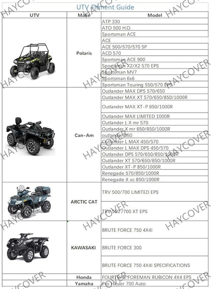ATV Cover Waterproof Heavy Duty XXXL 102 Inches 300D Oxford Cloth Quad ATC 4 - Image 2