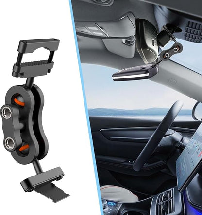 Radar Detector Rearview Mirror Rod Mounting Bracket and Radar Direct Power Cord - Image 2
