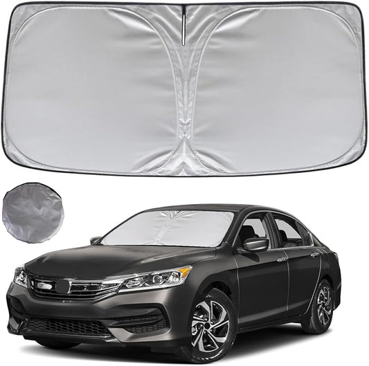 KAYZT Windshield Sun Shade for 2013-2017 Honda Accord Foldable Sunshade Front by KAYZT