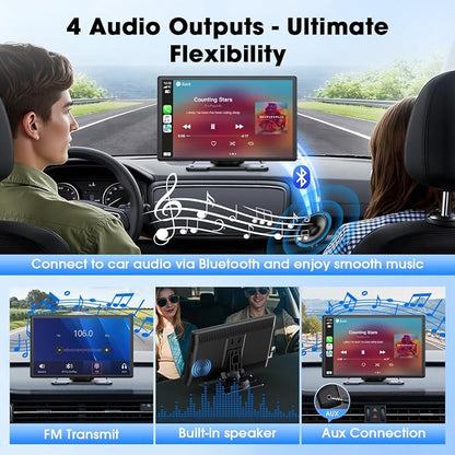 Carplay Screen for Car, Mirror Link, Voice Control, Hands-Free Calling - Image 4