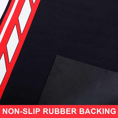 Motorcycle Mat 78 x 31 Inch Garage Floor Rug Washable Parking Mats - Image 5