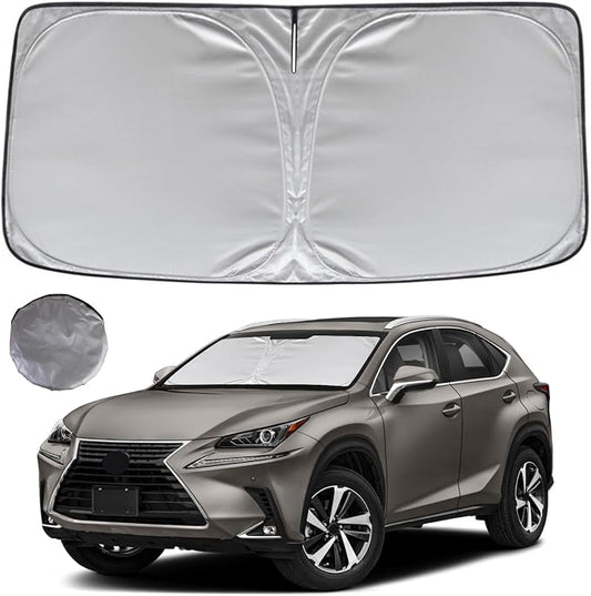 KAYZT Windshield Sun Shade for 2015-2021 Lexus NX NX300h/NX300/NX200t Foldable by KAYZT