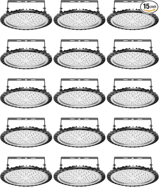 Viugreum High Bay LED Shop Lights, 300W UFO LED High Bay Light 30, 000LM 120V by Viugreum