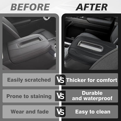 Muslogy Center Console Armrest Cover Compatible - Image 7