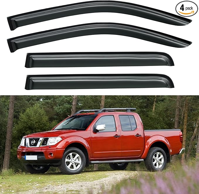Window Visors Rain Guards Shield by YQAUTEC