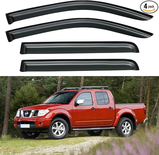 Window Visors Rain Guards Shield by YQAUTEC