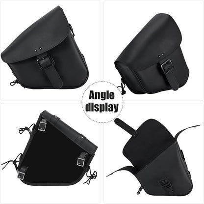GARGOYLE BELLS Motorcycle Swing Arm Bag Solo Saddle Bags - Image 5