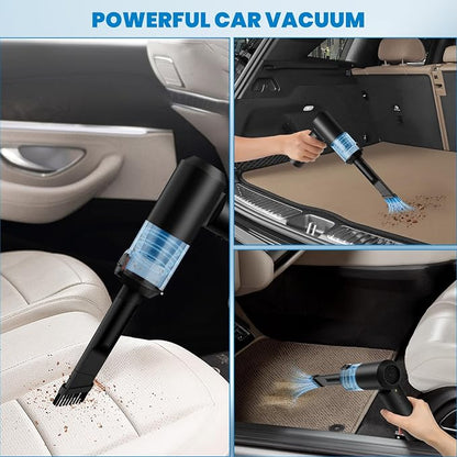 90° Foldable Car Vacuum Portable Cordless 16000PA, 4-in-1 Mini Vacuum Cleaner - Image 2